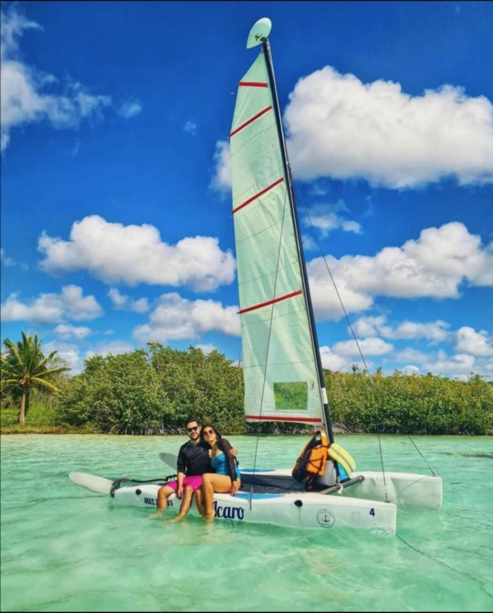 Casa Arte Y Selva Bacalar - Free Bikes & Kayyaks Hotel Luaran gambar